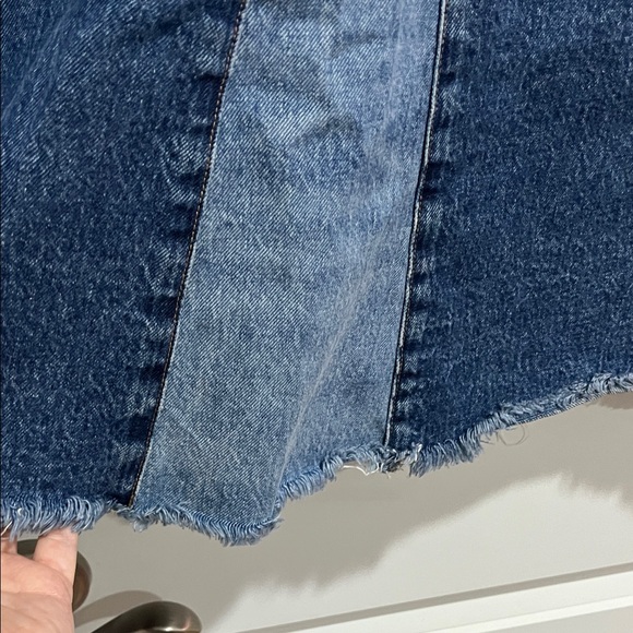 Polo by Ralph Lauren Deconstructed Patchwork Denim Skirt - Picture 8 of 16